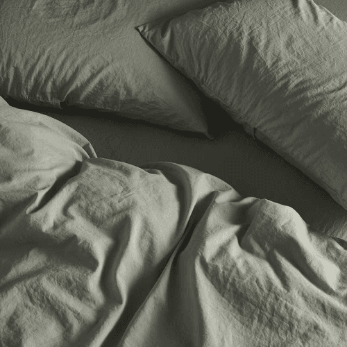 Image showing the Relaxed Cotton Duvet Cover product.