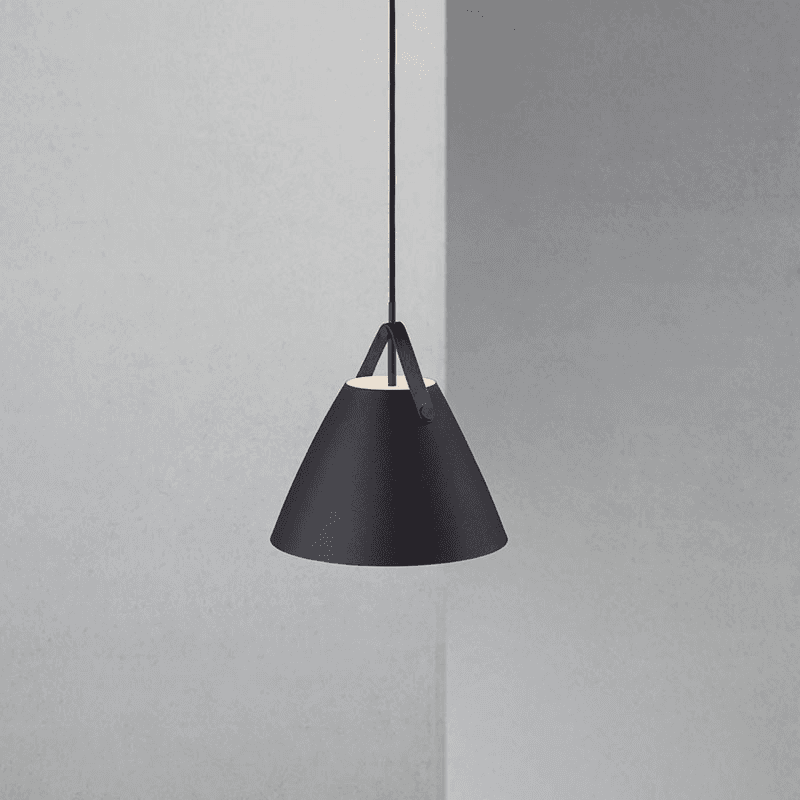 Strap Pendant, H27cm, Black