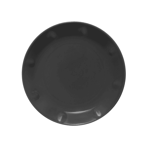 Image showing the Solare Side Plate, Dark Grey product.