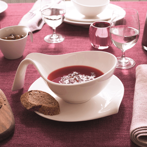 Image showing the La Divina Set of 4 water glasses, Crystal Glass product.