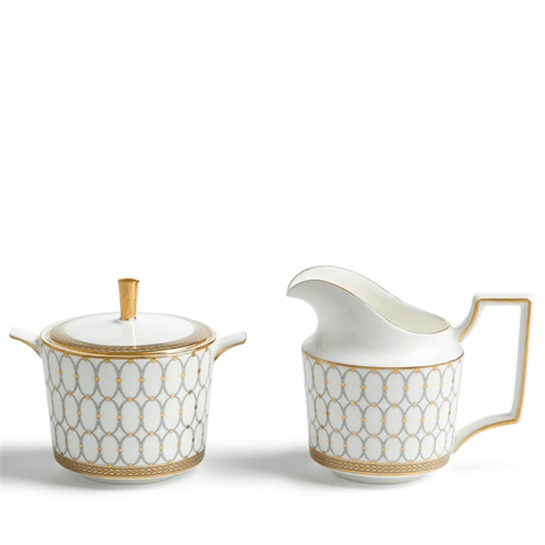 Image showing the Renaissance Sugar & Creamer, Grey product.
