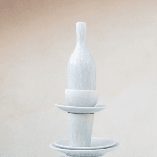 Image showing the Tourron Oil Bottle, Opale product.