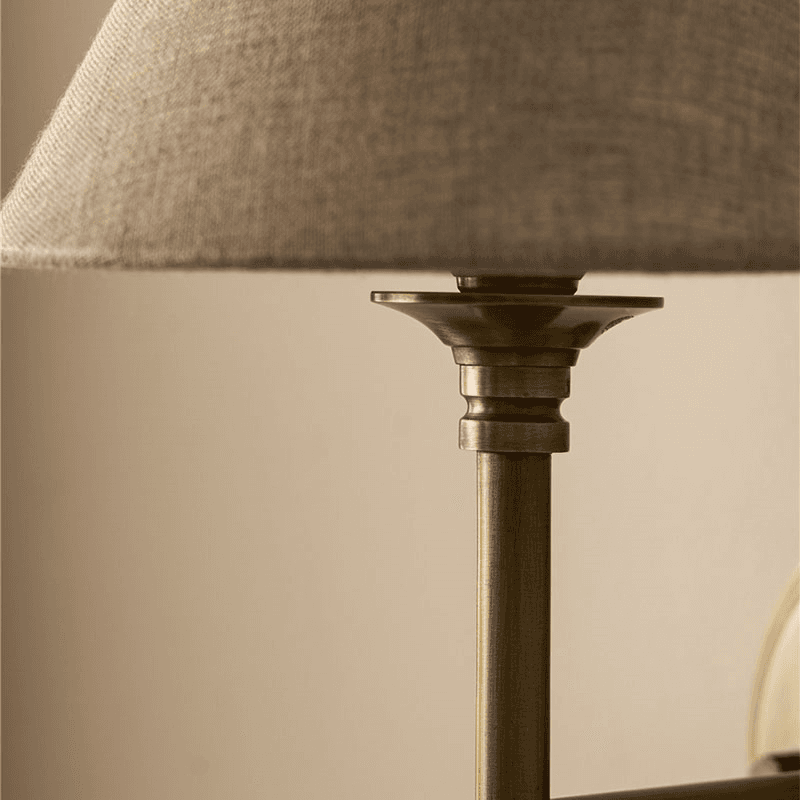 Kelmscot Wall Light Linen Shade