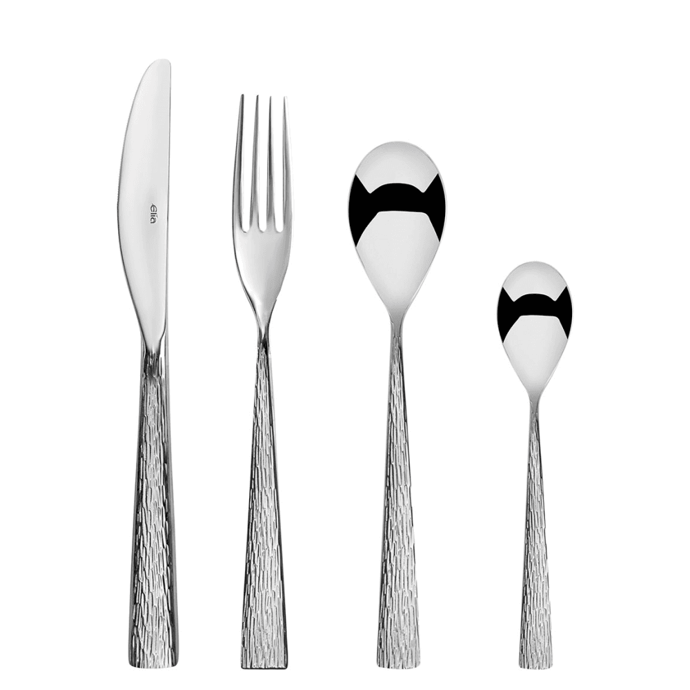 Flow 24 Piece Cutlery Set, Stainless Steel