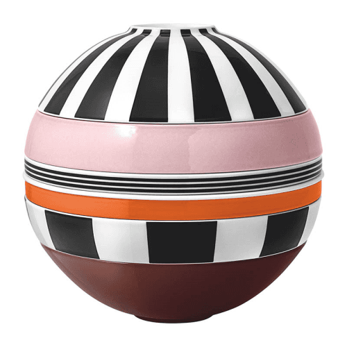 Image showing the Iconic La Boule Memphis Stacking 7 Piece Plate & Bowl Set product.