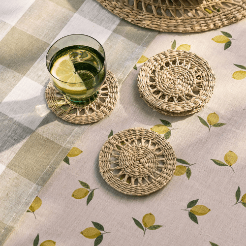Image showing the Core Set of 4 Coasters, Natural product.