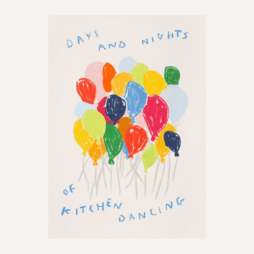 Image showing the Lucy Mahon Days and Nights of Kitchen Dancing Print, A3, Multi product.