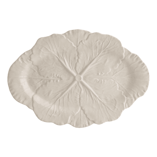 Image showing the Cabbage Platter, 43cm, Beige product.