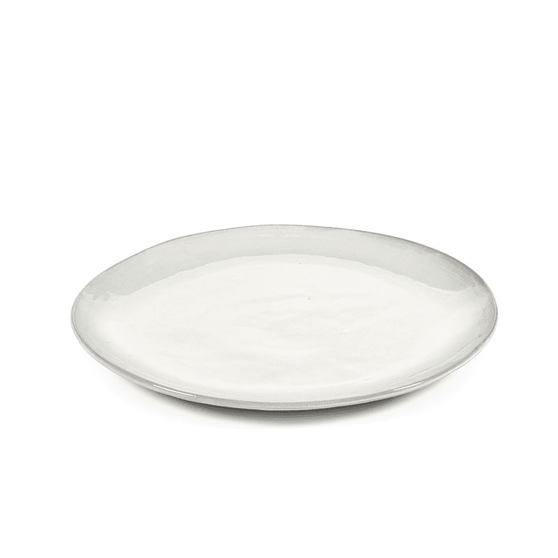 La Mère by Marie Michielssen Set of 2 Serving Plates, Off White