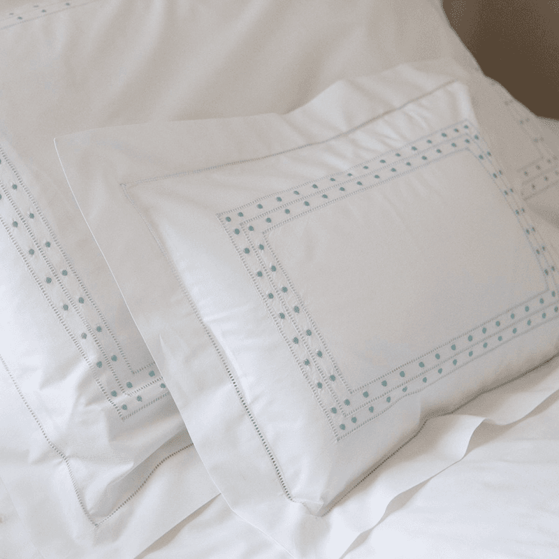 Matilda Duvet Cover, Duck Egg