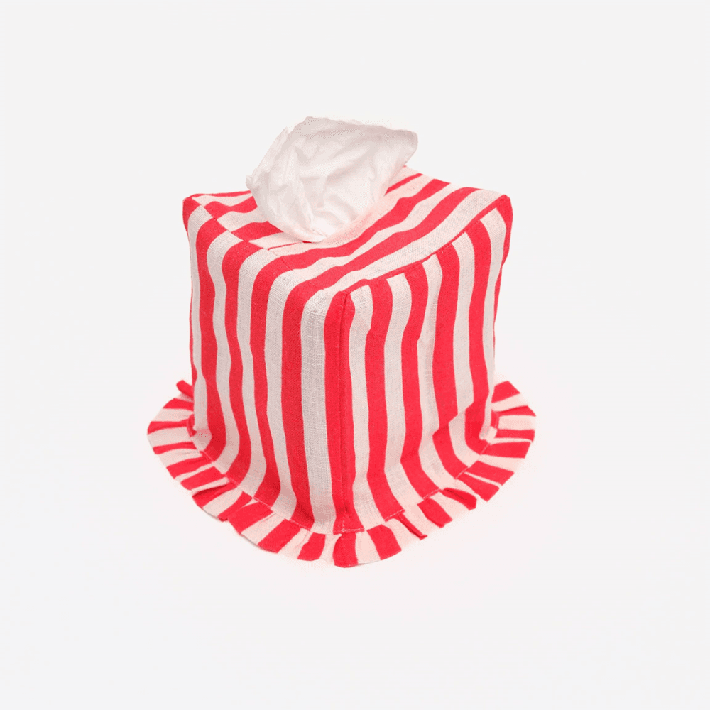 Stripe Square Tissue Box Cover
