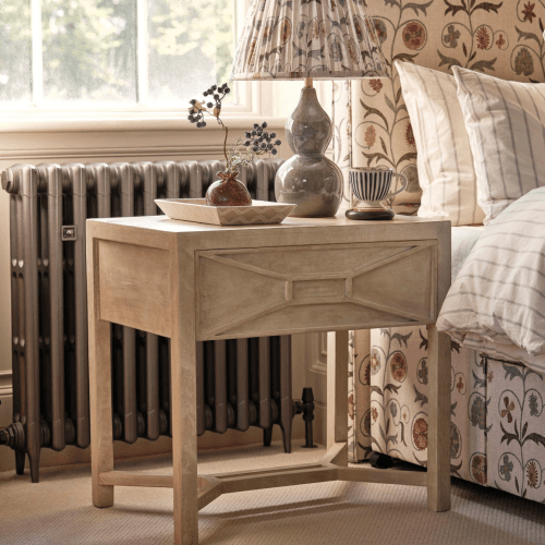 Image showing the Hester Side Table, Vellum product.