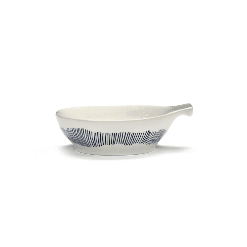 Image showing the Ottolenghi Set of 4 large tapas dishes, White And Blue product.