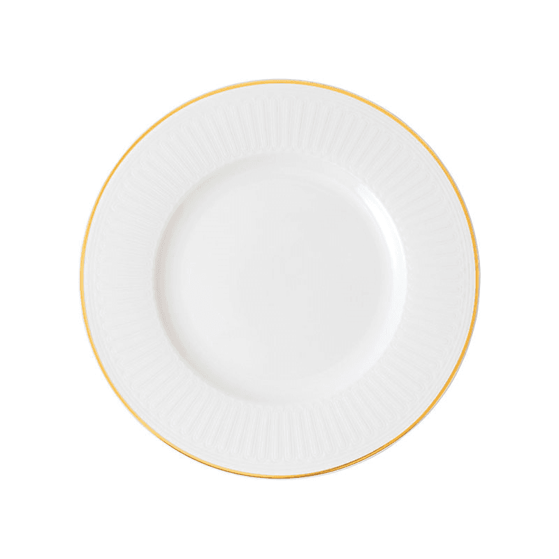 Chateau Septfontaines Salad Plate, White