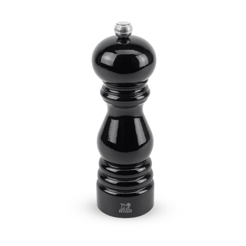 Paris u' Select Salt mill, Black Lacquer Finish