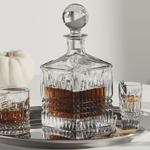 Image showing the Lismore Diamond Decanter, Clear product.