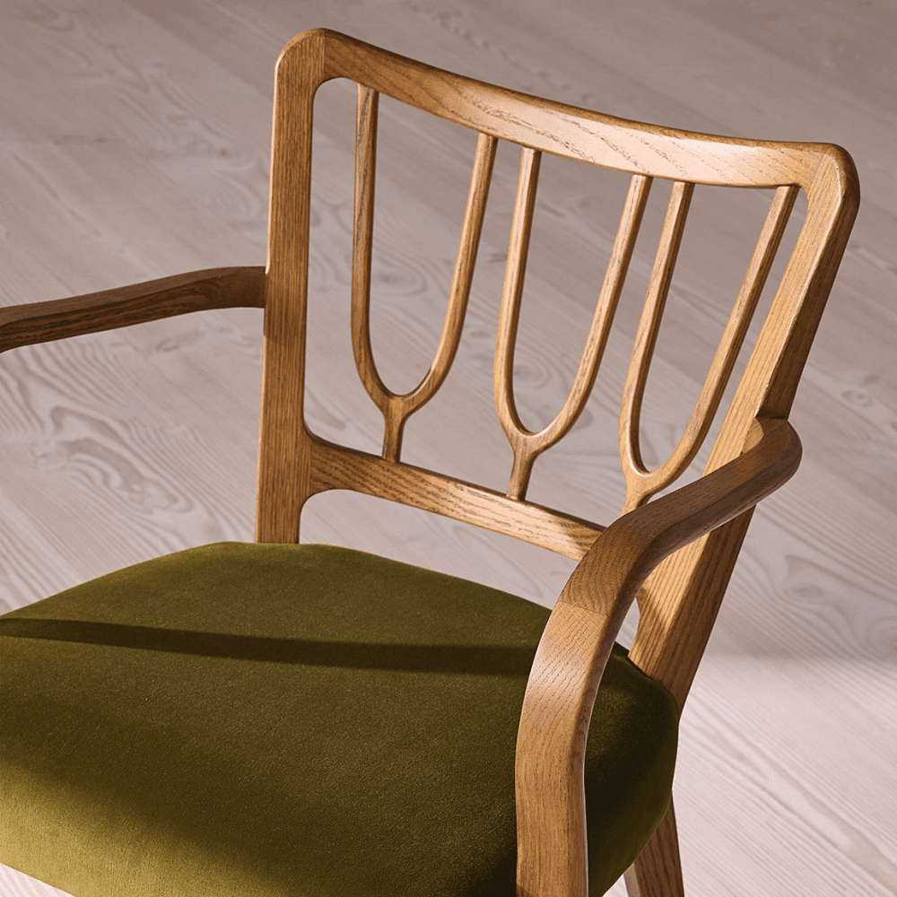 Leonie Dining Chair, Olive