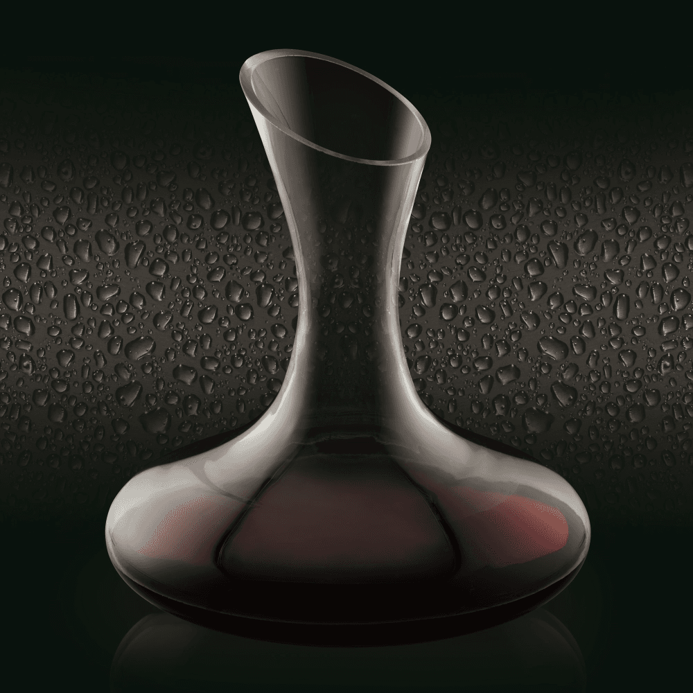 Barcraft Deluxe Glass Wine Decanter, 1.5 litres
