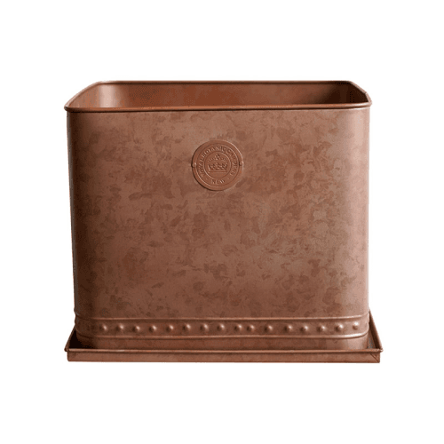 Image showing the Kew Temperate House Regency Outdoor Planter, D38 cm, Copper product.