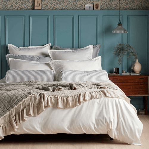 Image showing the Super Soft Cotton Pillowcase, Standard, Cream product.