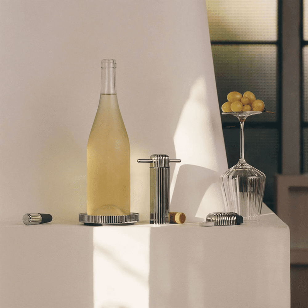 Bernadotte Wine Opener, Stainless Steel