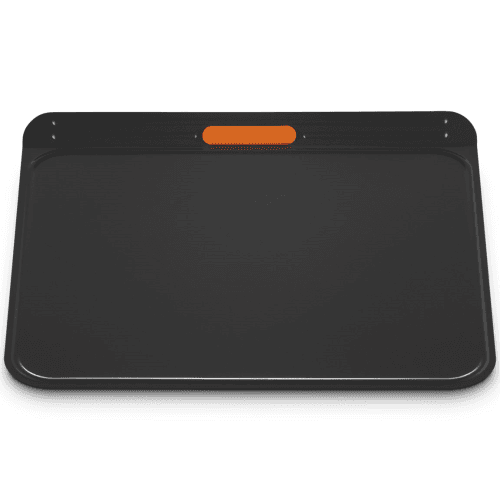 Image showing the Rectangular Shallow Roasting Tray, Satin Black product.