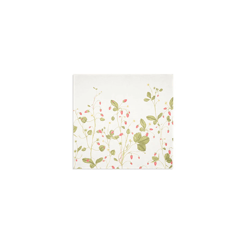 Fraise De Bois Linen Napkin, 50 x 50cm, Red