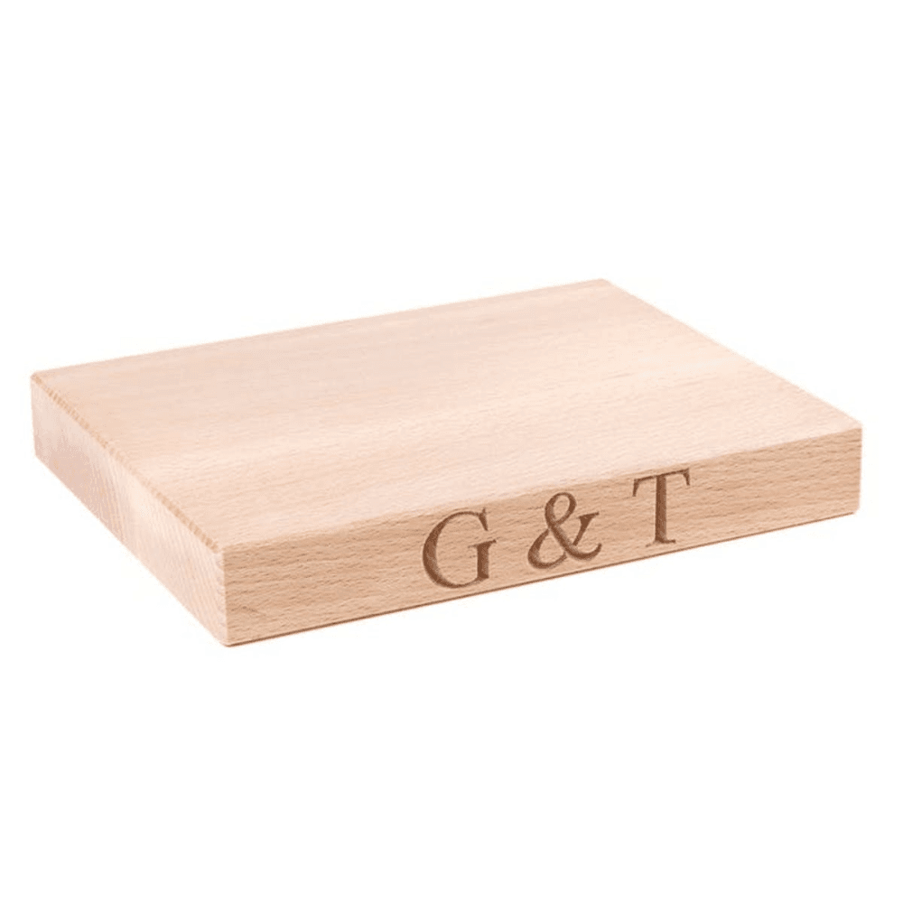 G & T Cutting board, 22.9 x 17.8cm, wood
