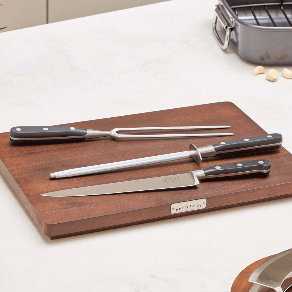 Professional 3 Piece Carving Set, Steel