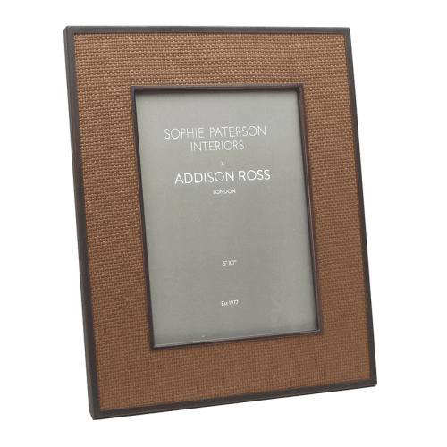 Image showing the Rattan Photo Frame, Almond product.