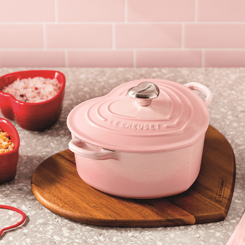 Signature Cast Iron Heart Casserole