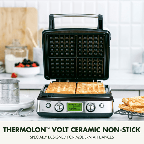 Image showing the Elite Waffle maker, Black product.