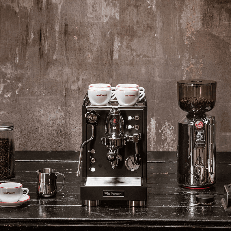 Mini Cellini Coffee Machine, Black