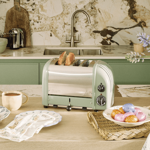 Image showing the Classic 4 Slot Toaster, Sage product.