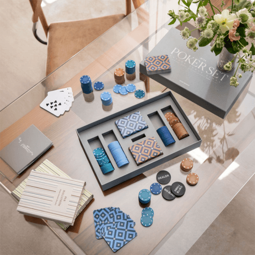 Image showing the Classic Poker Set, Grey product.