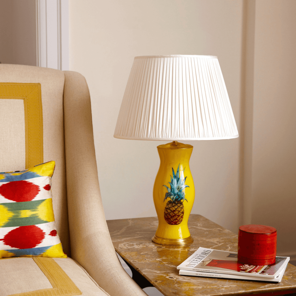 Lamp Base, Aloha, Yellow, 33 x 15cm