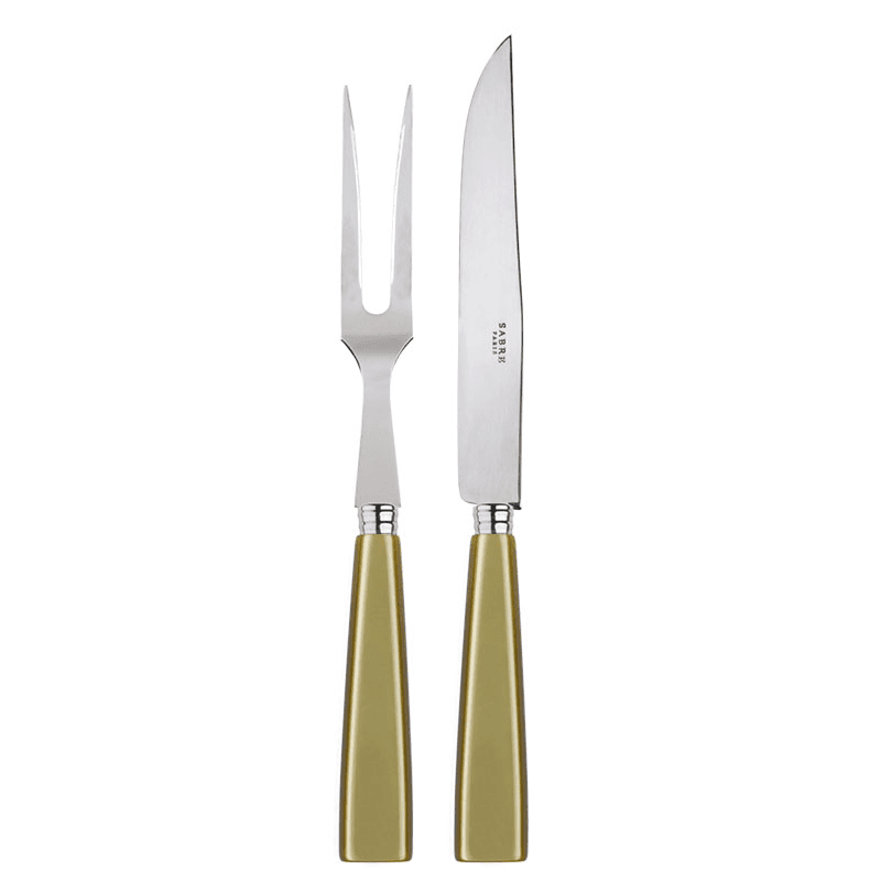 Icone 2 Piece Carving Set, Moss