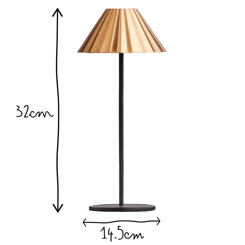 Twinky Rechargeable Table Light, Black