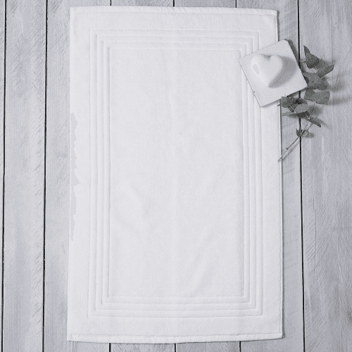 Image showing the Luxury Egyptian Cotton Bath mat, White product.
