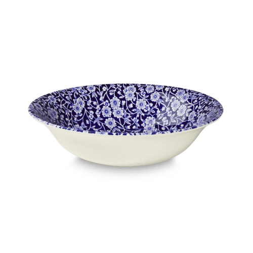 Image showing the Calico Soup Bowl, Blue product.