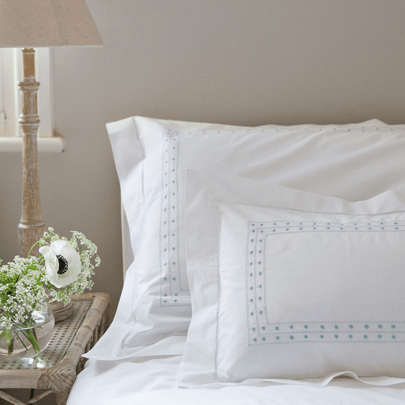 Matilda Duvet Cover, Duck Egg