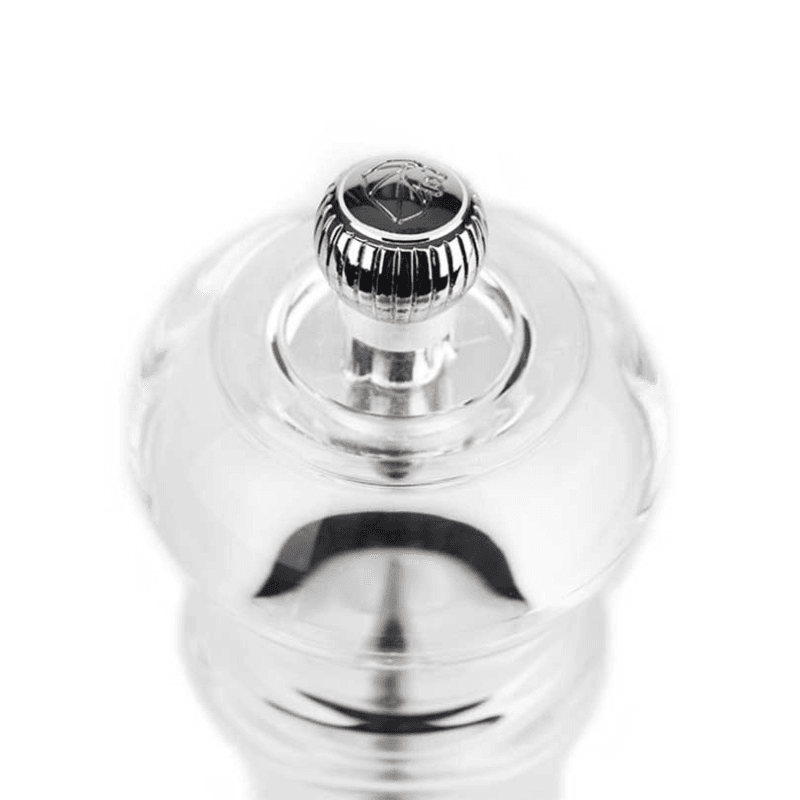 Nancy Salt mill, 18cm, clear acrylic finish