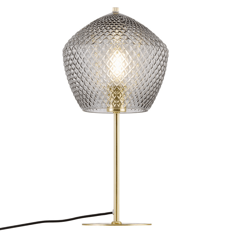 Orbiform Table Lamp, Smoke