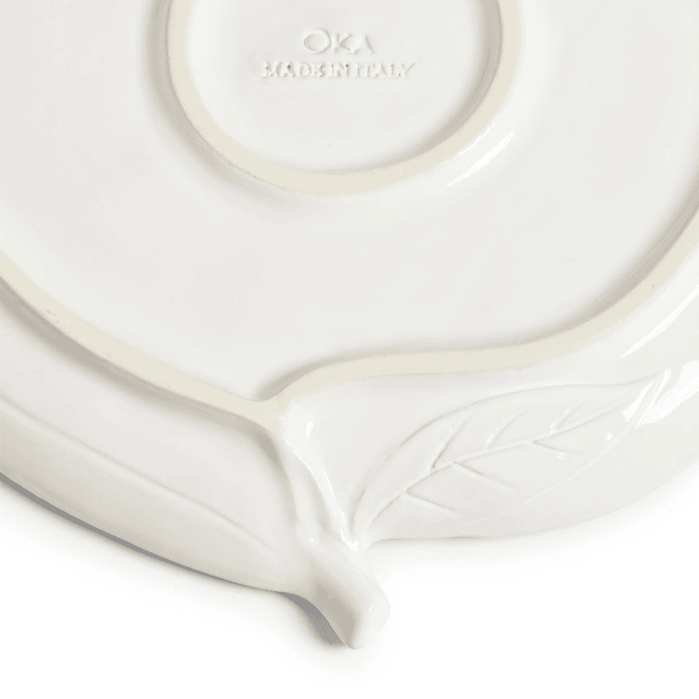 Fenoglio Side Plates Set of 4, White
