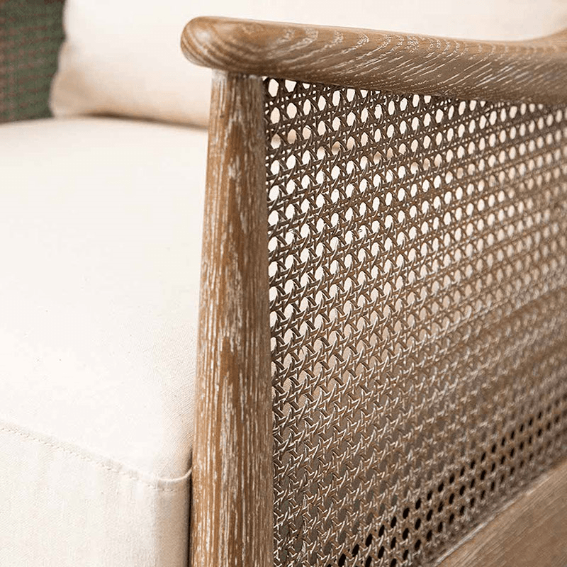 Templecombe Rattan Armchair, Oatmeal