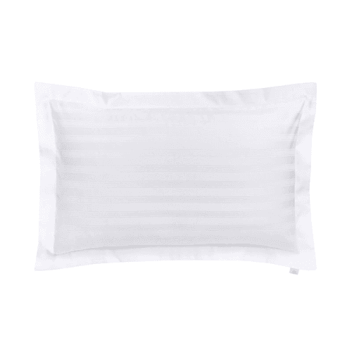 Image showing the Adan Oxford Pillowcase, White product.
