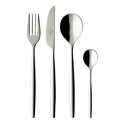 Image showing the MetroChic 24 Piece Cutlery set, Stainless steel, Stainless Steel product.