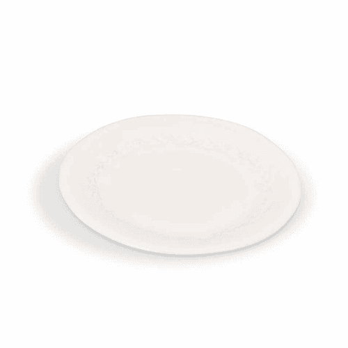Image showing the Overton Set of 4 Side Plates, White product.