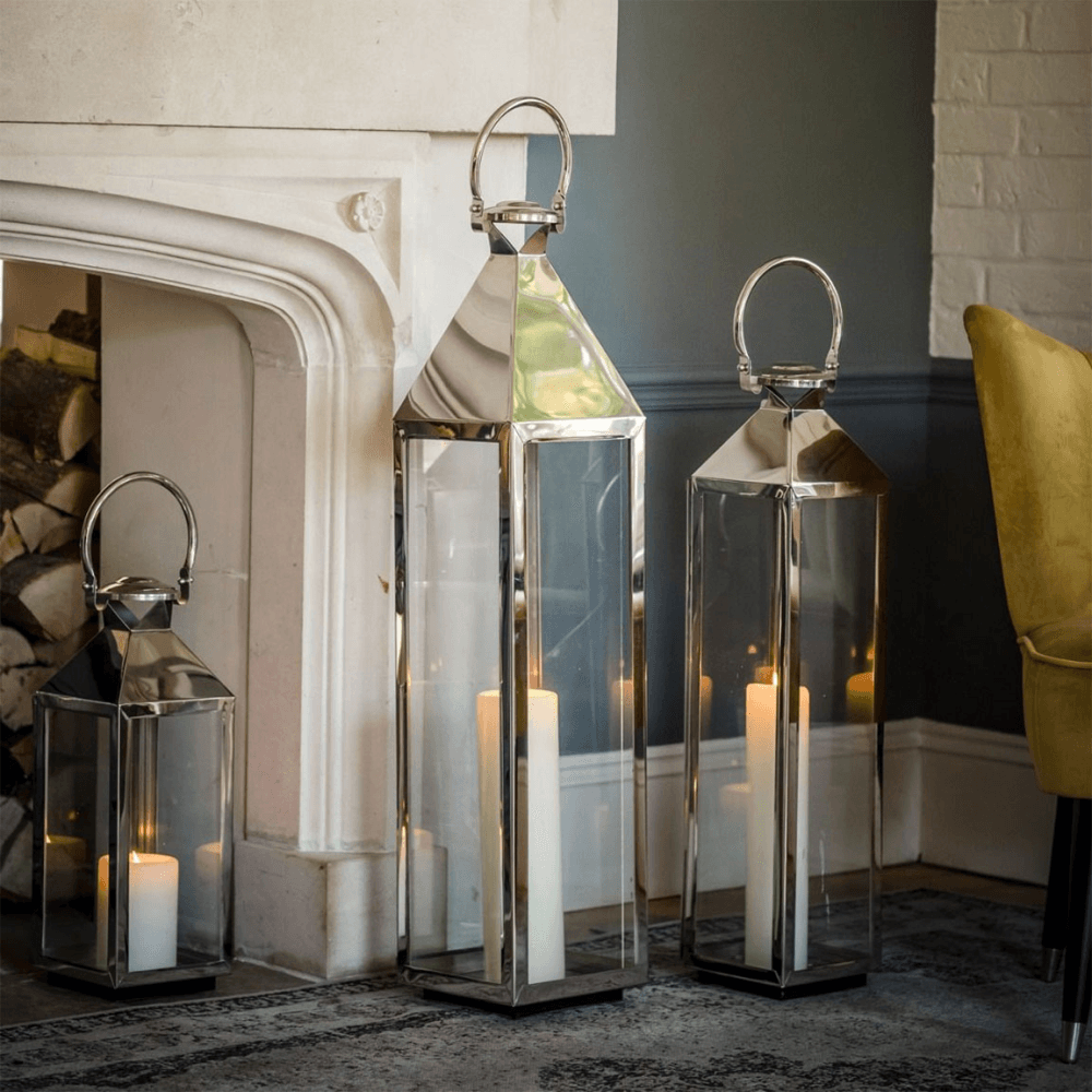 Chelsea Lantern, Stainless Steel