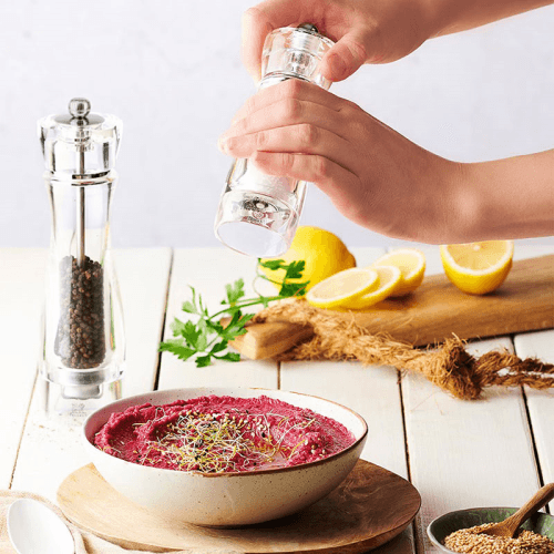 Image showing the Vittel Pepper mill, clear acrylic finish product.